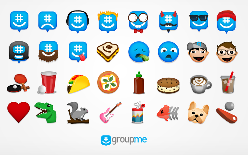 Illustration for article titled GroupMe, Still Awesome, Now with Emoji That Look Mostly Insane